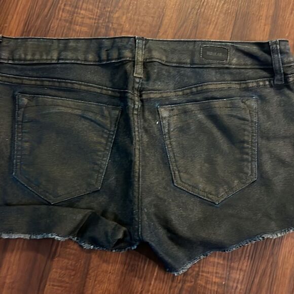 Jean Shorts / Black Shorts - Reversible - Bleulab NEW Size 27 - Shorts 2 in 1 - Picture 2 of 6
